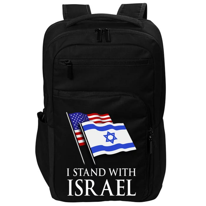 I Stand With Israel, Israeli Palestinian Conflict Pro Israel Impact Tech Backpack