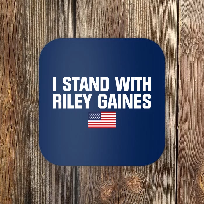 I Stand With Riley Gaines | US Swimmer | Save Women's Sports | American Flag Coaster