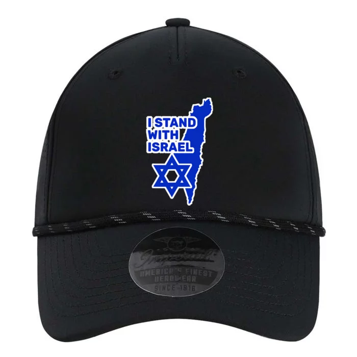 I Stand With Israel Jewish Heritage Israeli Flag Performance The Dyno Cap