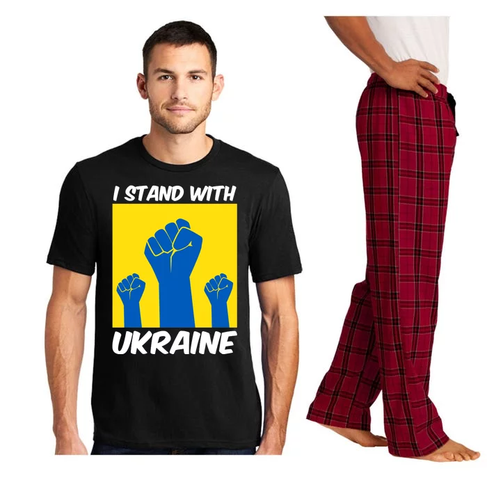 I Stand With Ukraine Fist Pajama Set