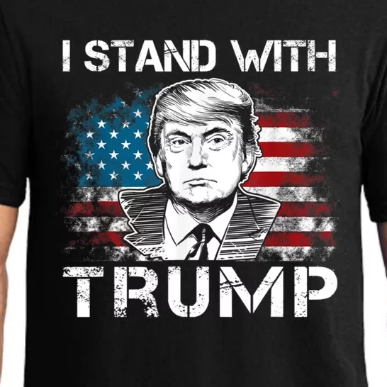 I Stand With Trump Pro Trump Supporter Free Trump Pajama Set