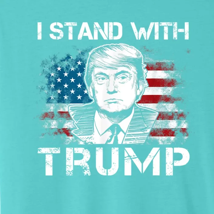 I Stand With Trump Pro Trump Supporter Free Trump ChromaSoft Performance T-Shirt