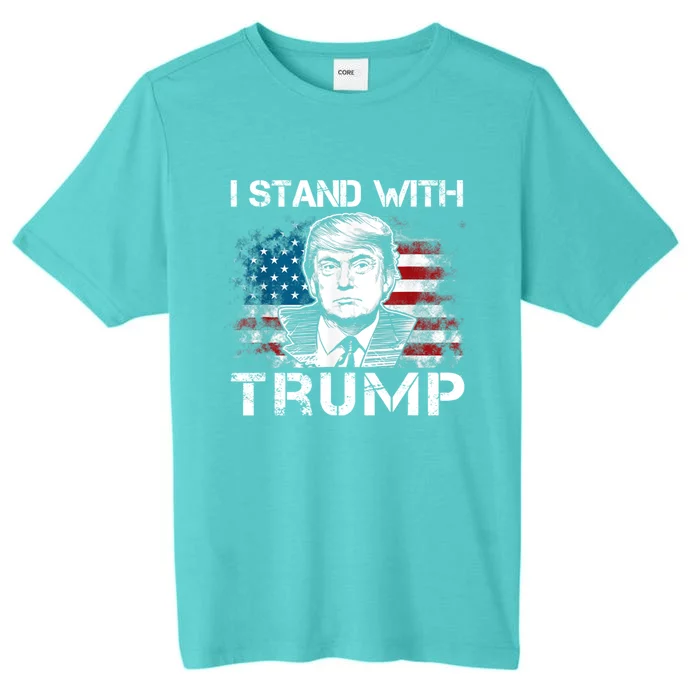 I Stand With Trump Pro Trump Supporter Free Trump ChromaSoft Performance T-Shirt