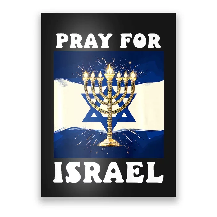 I Stand With Israel Support Israel Strong Pray For Israel Poster