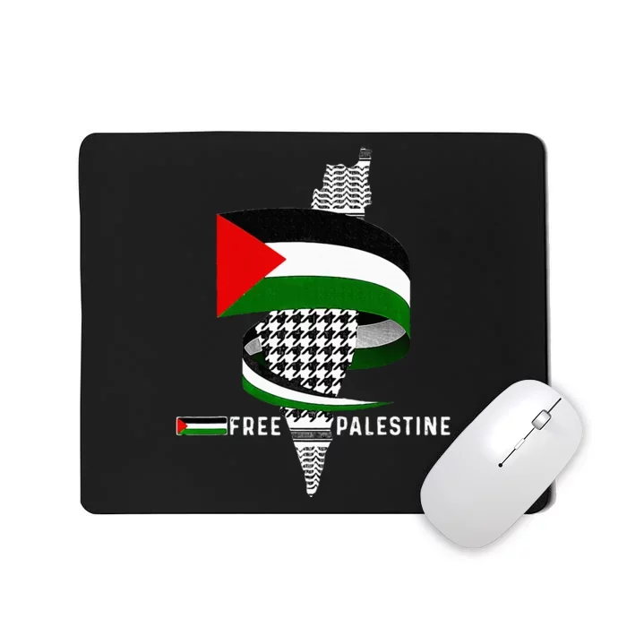 I Stand With Palestine For Their Freedom Free Palestine Mousepad