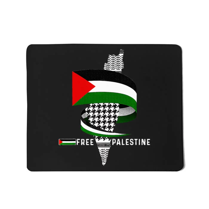 I Stand With Palestine For Their Freedom Free Palestine Mousepad