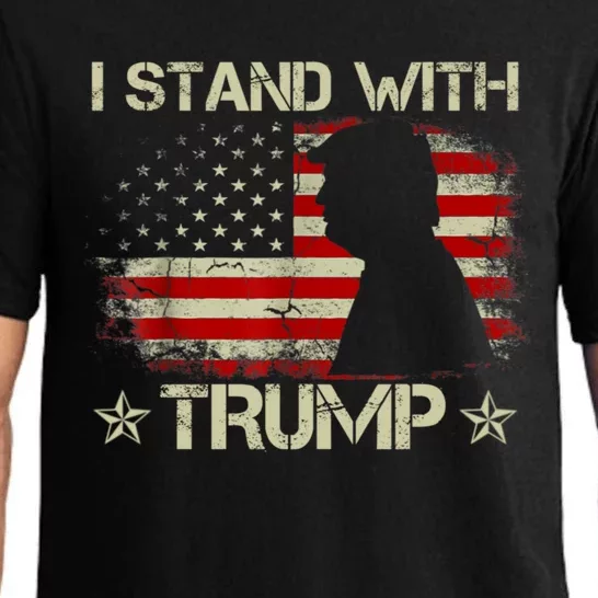 I Stand With Trump Pro Trump Supporter Free Trump Pajama Set