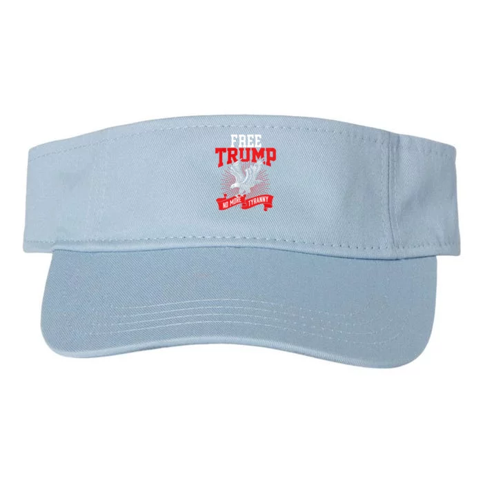 I Stand With Trump Pro Trump Supporter Retro Vintage Valucap Bio-Washed Visor