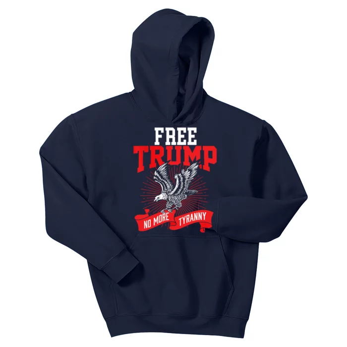 I Stand With Trump Pro Trump Supporter Retro Vintage Kids Hoodie