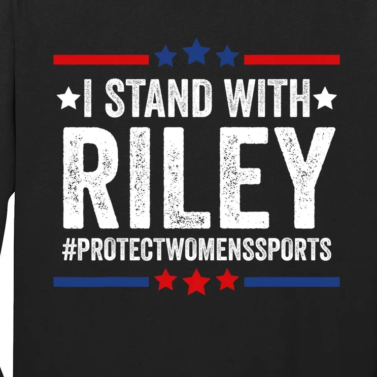 I Stand With Riley Gaines #ProtectWomensSports Long Sleeve Shirt