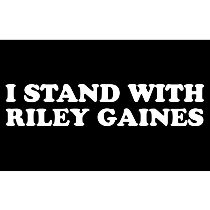 I Stand With Riley Gaines Bumper Sticker