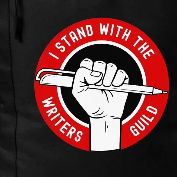 I stand with the writers guild of america WGA Daily Commute Backpack