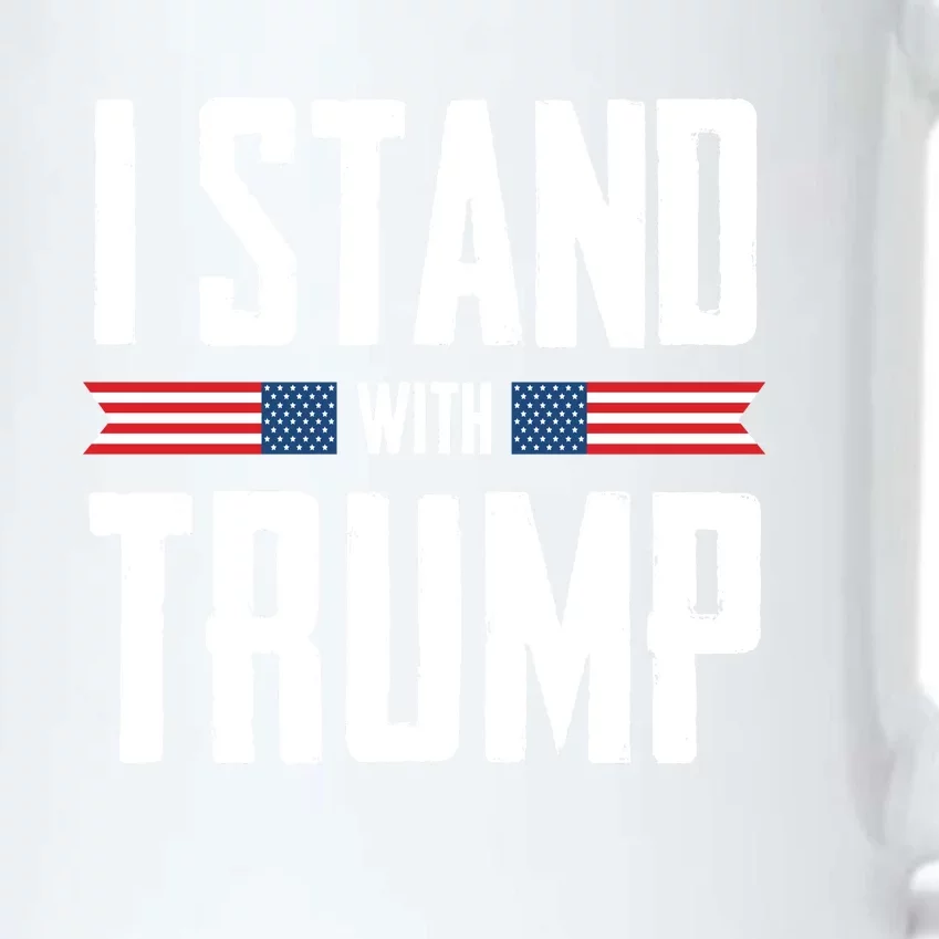 I Stand With Trump 2024 Black Color Changing Mug