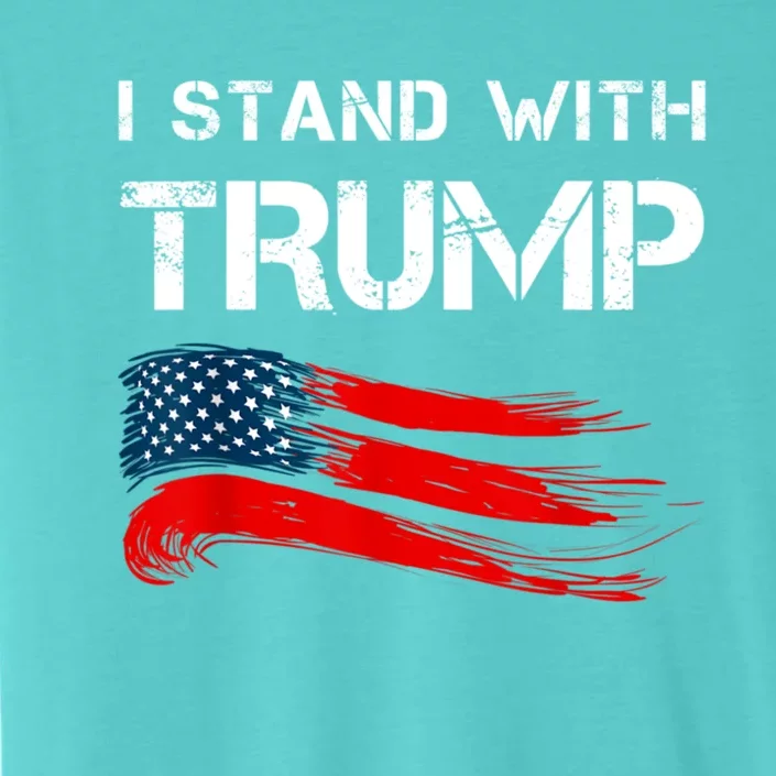 I Stand With Trump Pro Trump Supporter Free Trump ChromaSoft Performance T-Shirt