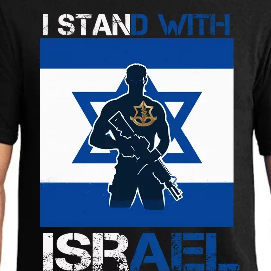 I Stand With Israel Support Israel Love Israeli IDF Pajama Set