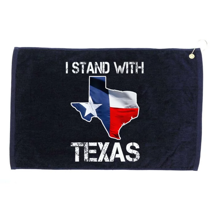 I Stand With Texas Scotus Grommeted Golf Towel