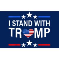 I Stand With Trump Pro Trump Supporter Free Trump Bumper Sticker