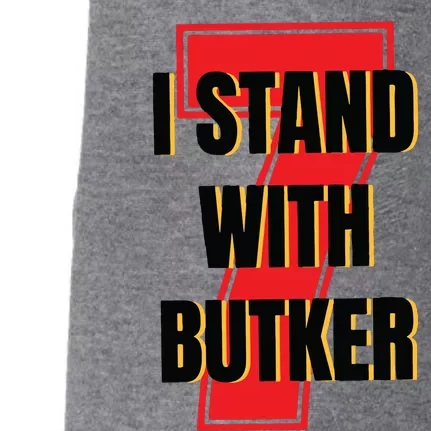 I Stand With Butker Harrison Butker Doggie 3-End Fleece Hoodie