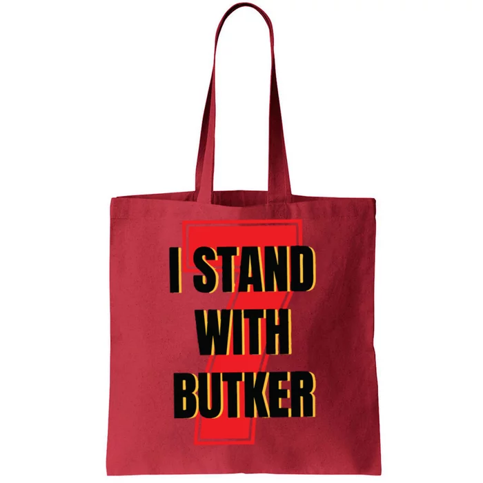 I Stand With Butker Harrison Butker Tote Bag