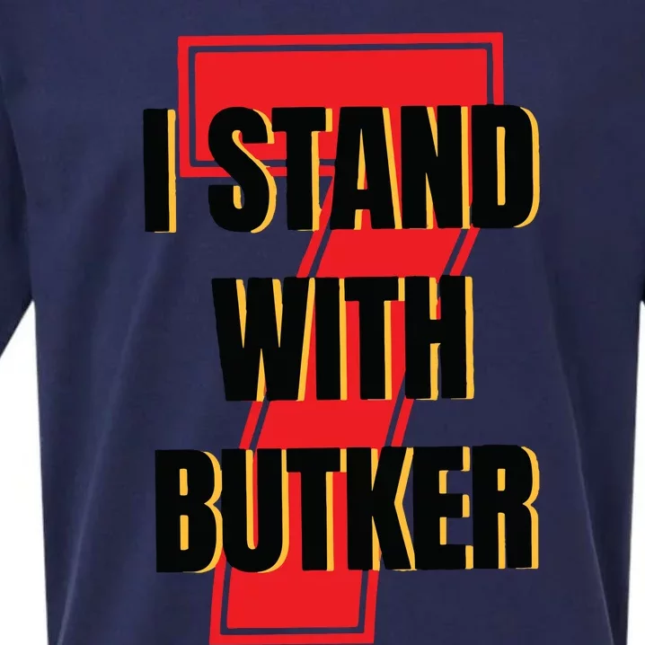 I Stand With Butker Harrison Butker Sueded Cloud Jersey T-Shirt