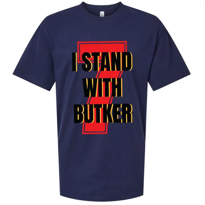 I Stand With Butker Harrison Butker Sueded Cloud Jersey T-Shirt