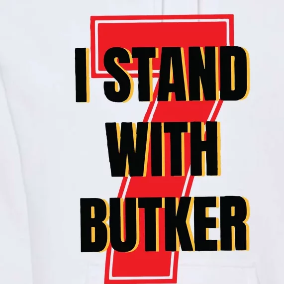 I Stand With Butker Harrison Butker Premium Hoodie