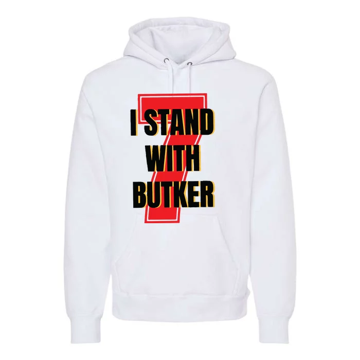 I Stand With Butker Harrison Butker Premium Hoodie