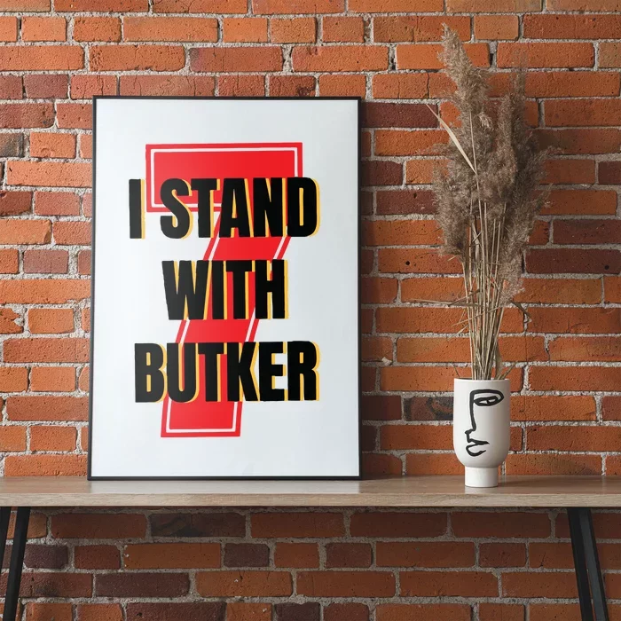 I Stand With Butker Harrison Butker Poster