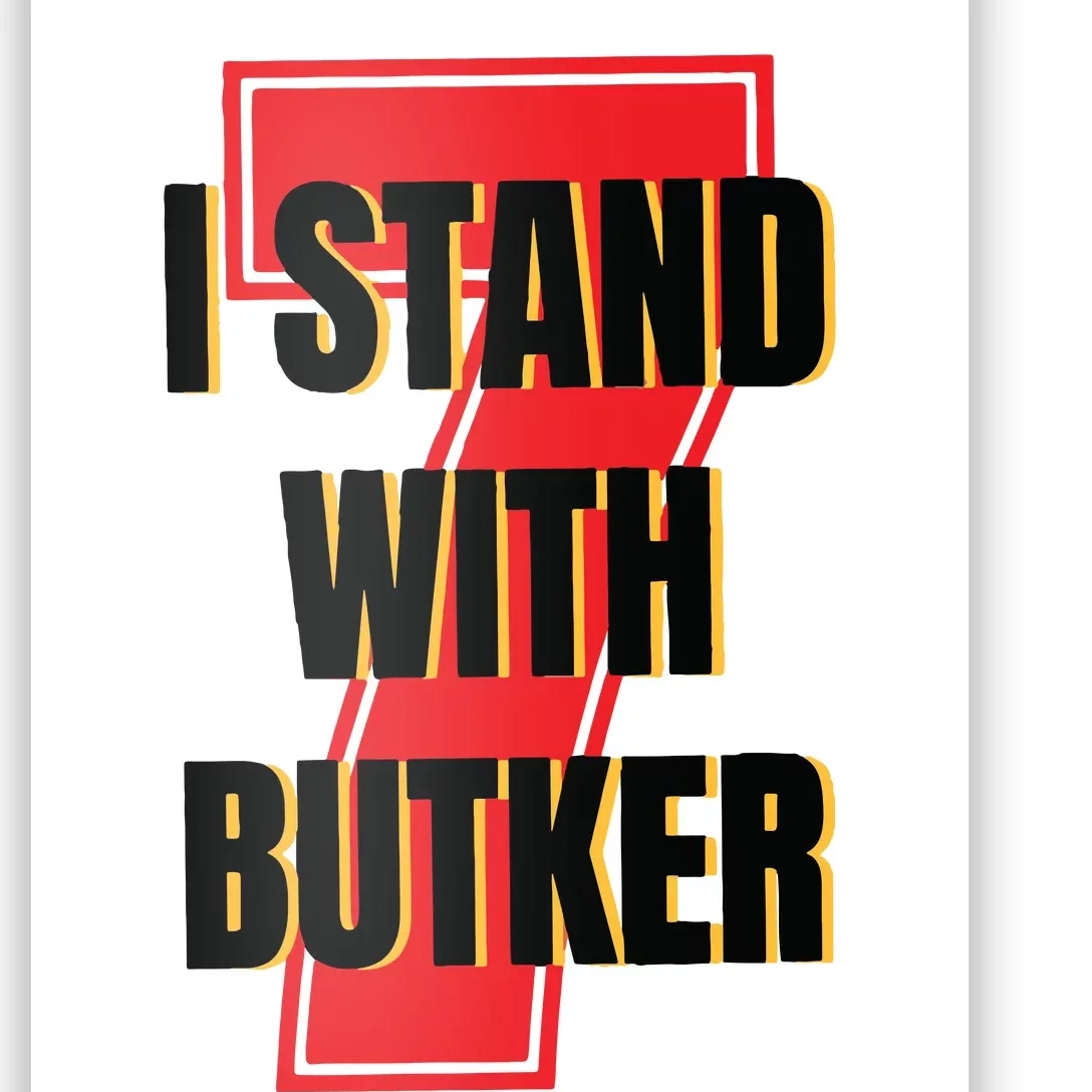 I Stand With Butker Harrison Butker Poster