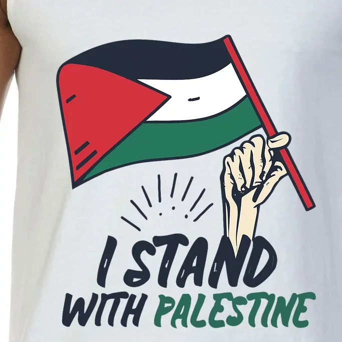 I Stand With Palestine For Their Freedom Free Palestine Comfort Colors® Tank Top