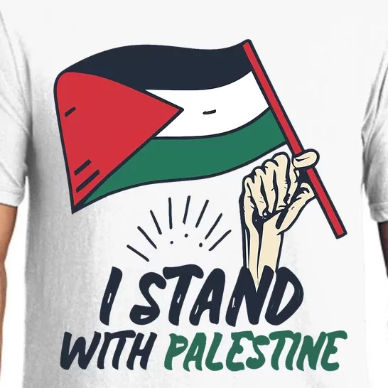 I Stand With Palestine For Their Freedom Free Palestine Pajama Set