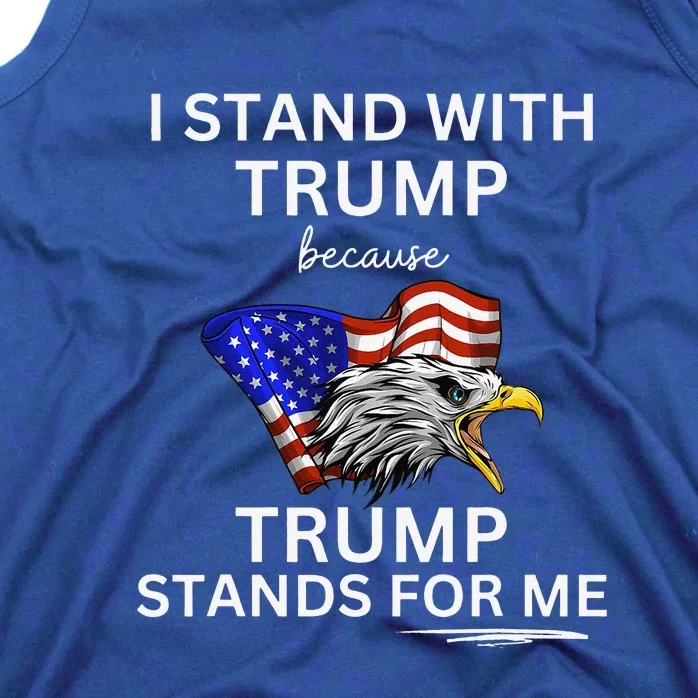 I Stand With Trump Tank Top