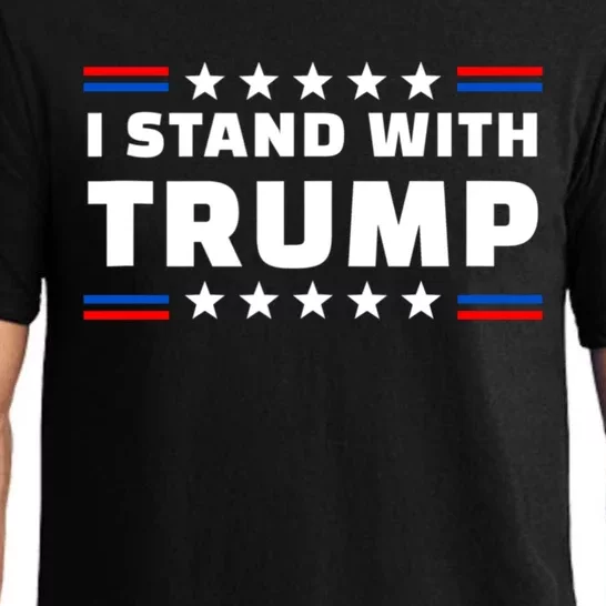 I Stand With Trump Pro Trump Supporter Free Trump Pajama Set