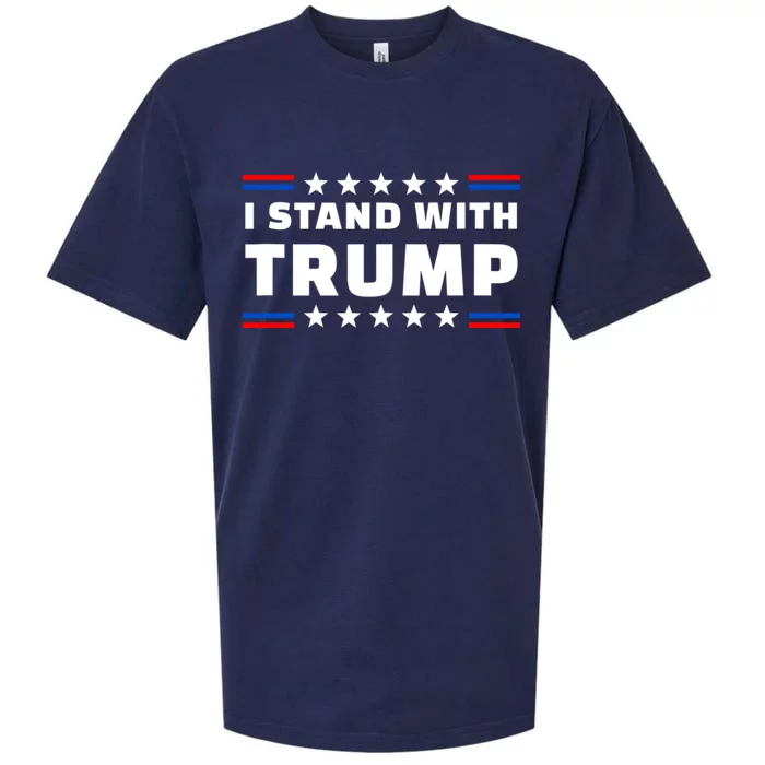 I Stand With Trump Pro Trump Supporter Free Trump Sueded Cloud Jersey T-Shirt