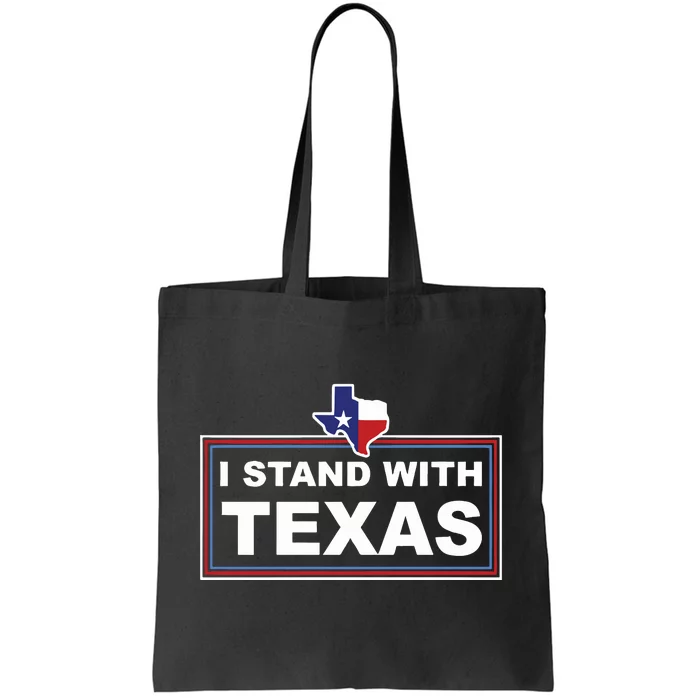 I Stand With Texas Luke Rudkow Tote Bag