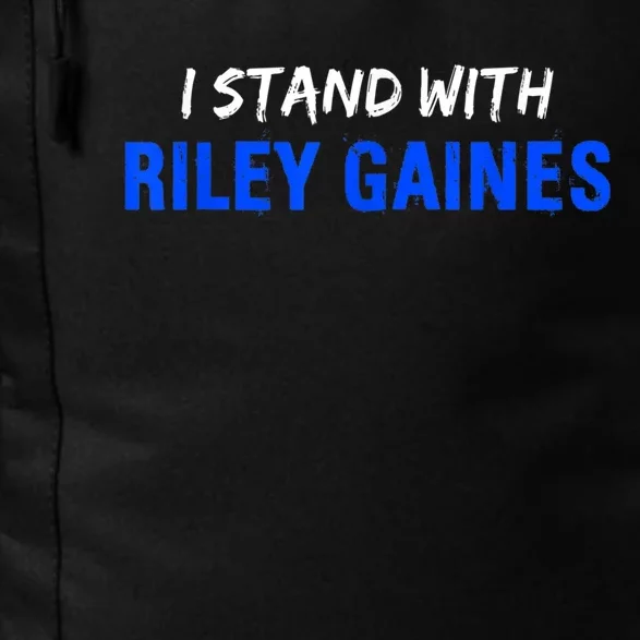 I Stand With Riley Gaines Daily Commute Backpack