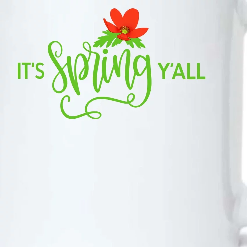 It's Spring Y'all Flower Black Color Changing Mug