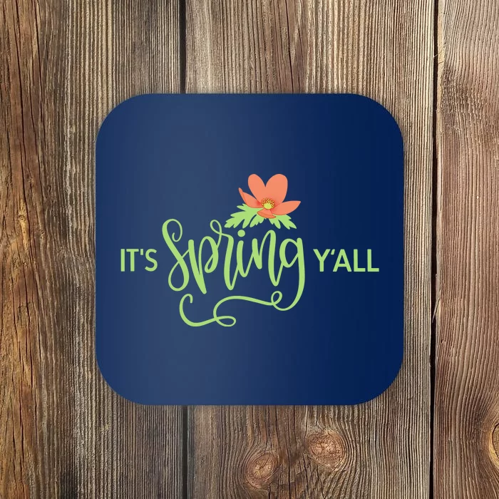 It's Spring Y'all Flower Coaster