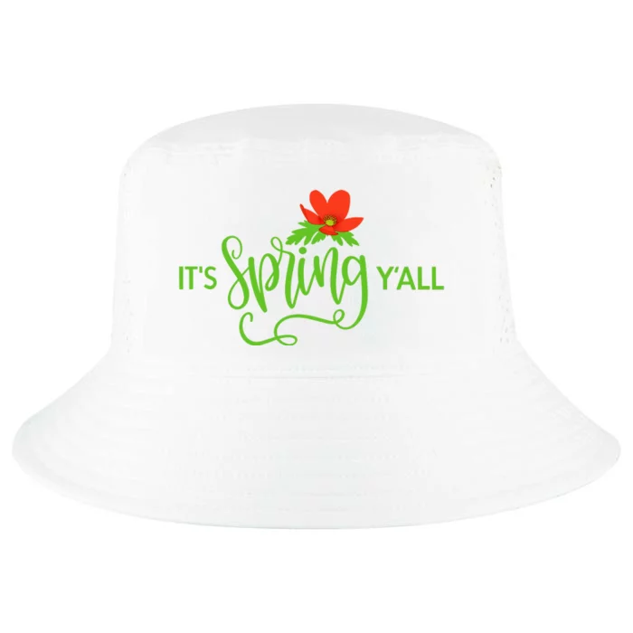 It's Spring Y'all Flower Cool Comfort Performance Bucket Hat