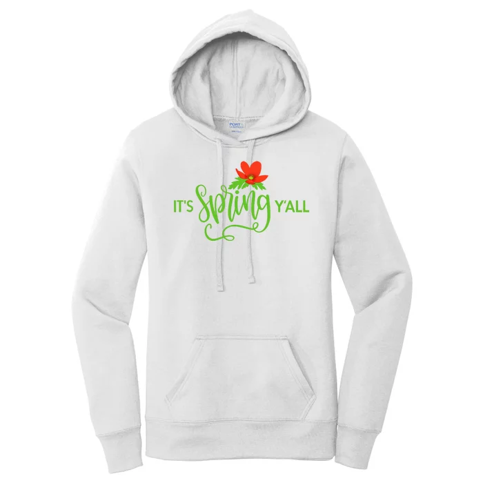 It's Spring Y'all Flower Women's Pullover Hoodie