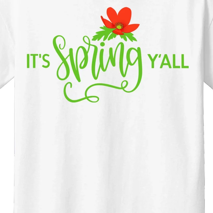 It's Spring Y'all Flower Kids T-Shirt