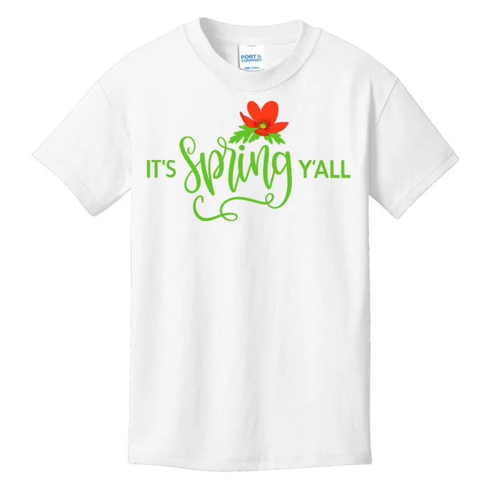 It's Spring Y'all Flower Kids T-Shirt