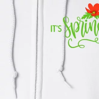 It's Spring Y'all Flower Full Zip Hoodie