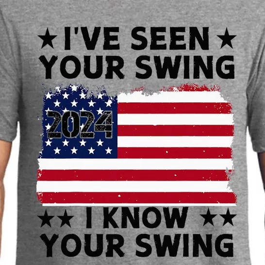 IVe Seen Your Swing I Know Your Swing Funny Golf Pajama Set