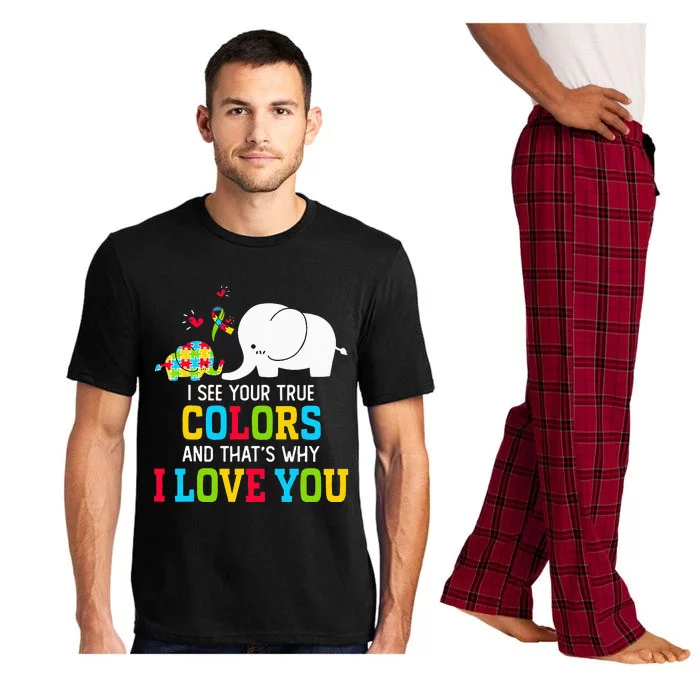 I See Your True Colors, Puzzle World Autism Awareness Month Pajama Set