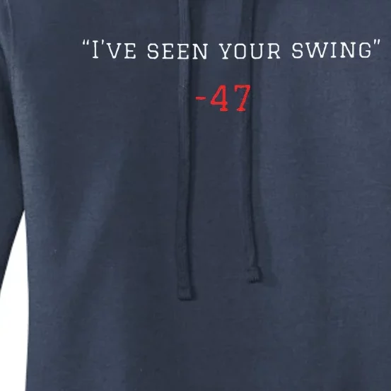 IVe Seen Your Swing Debate 2024 Women's Pullover Hoodie