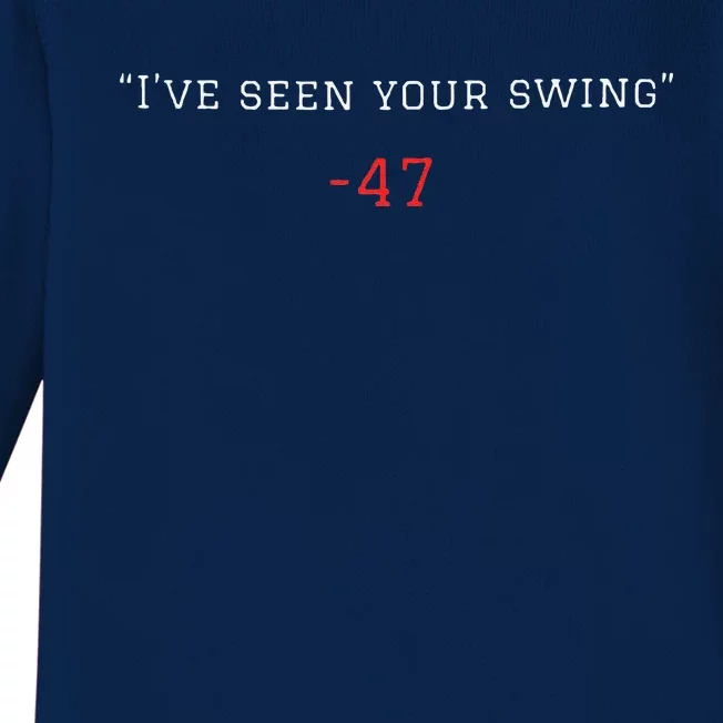 IVe Seen Your Swing Debate 2024 Baby Long Sleeve Bodysuit