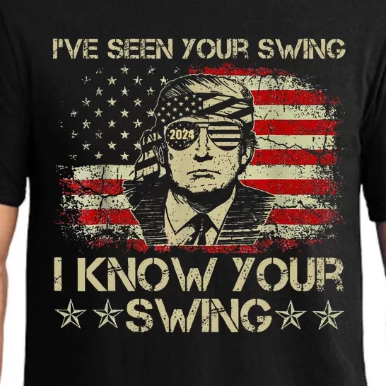 IVe Seen Your Swing I Know Your Swing Golf Pajama Set