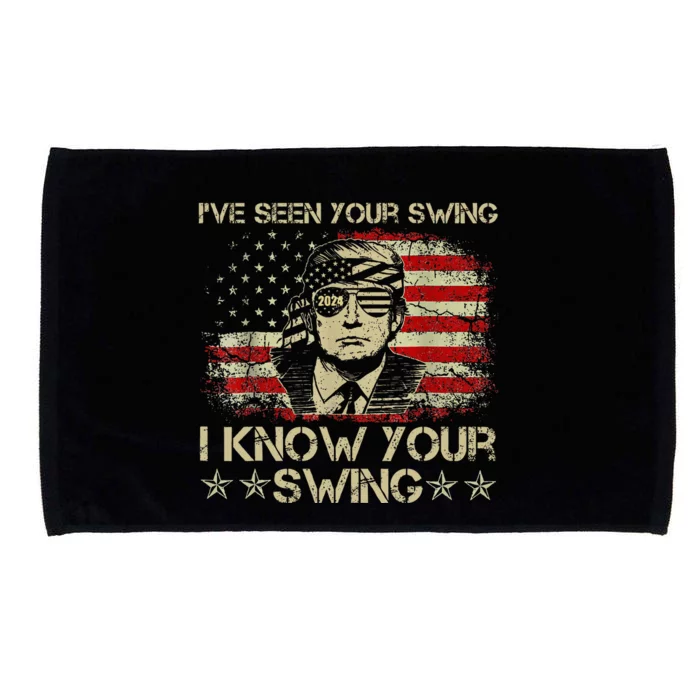 IVe Seen Your Swing I Know Your Swing Golf Microfiber Hand Towel