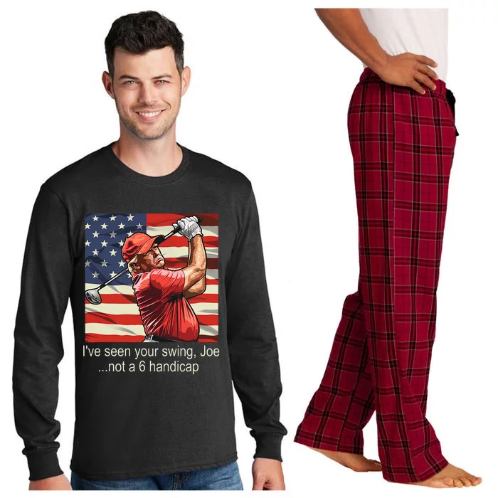 IVe Seen Your Swing Not A 6 Handicap Golf Long Sleeve Pajama Set